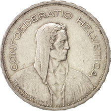 Switzerland, 5 Francs, 1933, Bern, EF(40-45), Silver, KM:40