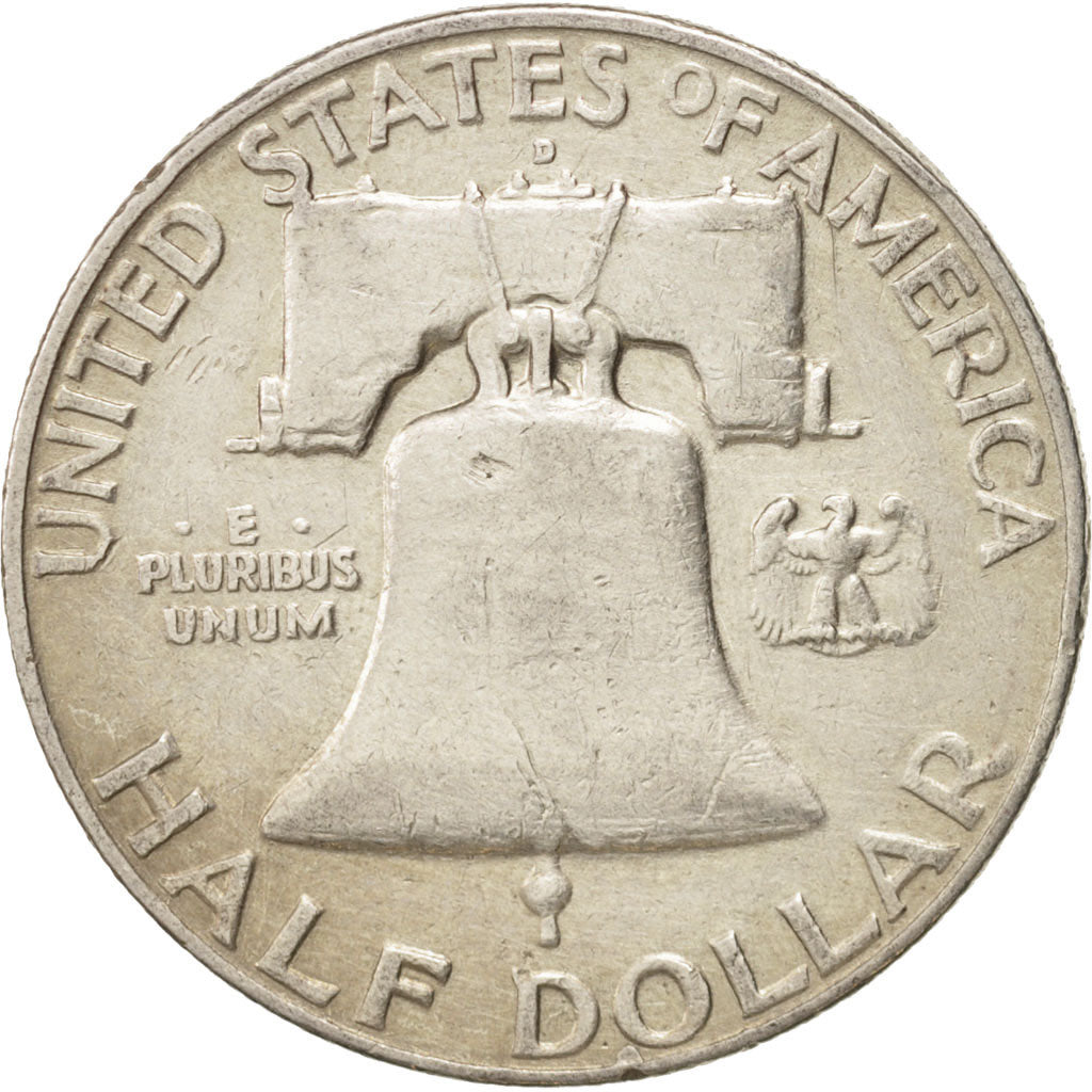 United States, Franklin Half Dollar, Half Dollar, 1959, U.S. Mint, Denver