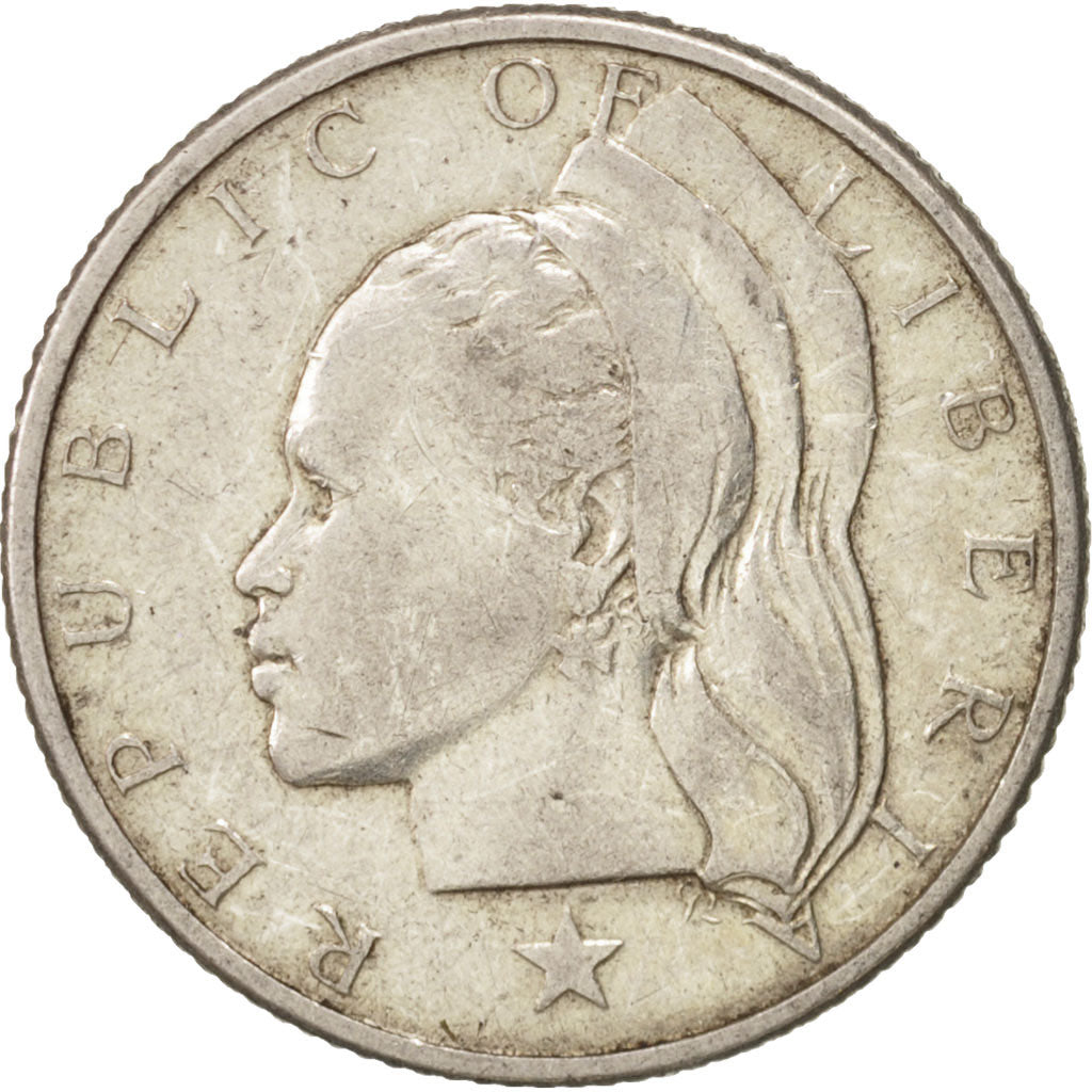 Liberia, 25 Cents, 1960, MBC+, Plata, KM:16