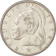Liberia, 25 Cents, 1960, EBC, Plata, KM:16