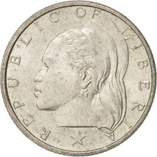 Moneta, Liberia, 10 Cents, 1960, SPL, Argento, KM:15