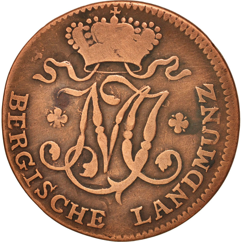 Coin, German States, BERG, Maximilian IV Joseph, 1/2 Stüber, 1803, D