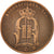 Moneta, Svezia, Oscar II, 5 Öre, 1882, Stockholm, BB, Bronzo, KM:736