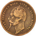 Munten, Zweden, Oscar I, 2 Öre, 1858, FR+, Bronze, KM:688