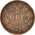 Moneda, Suecia, Oscar I, 5 Öre, 1858, MBC, Bronce, KM:690