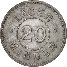 Moneta, Niemcy, 20 Pfennig, EF(40-45), Cynk