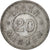 Coin, Germany, 20 Pfennig, EF(40-45), Zinc