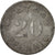 Moneta, Niemcy, 20 Pfennig, EF(40-45), Cynk