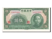Banknote, China, 5 Yüan, 1941, UNC(63)