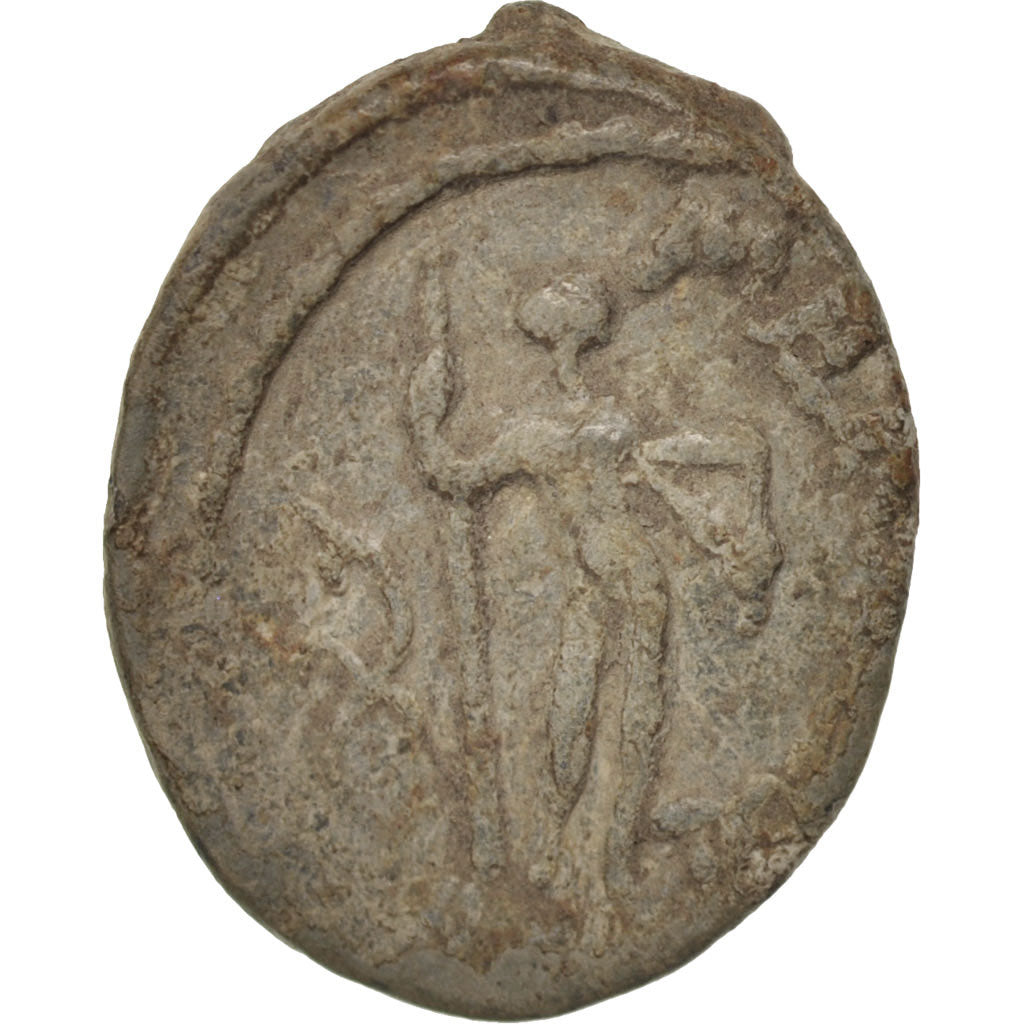 Nummus, Barbaric imitation, End of the Empire, VF(30-35), Lead