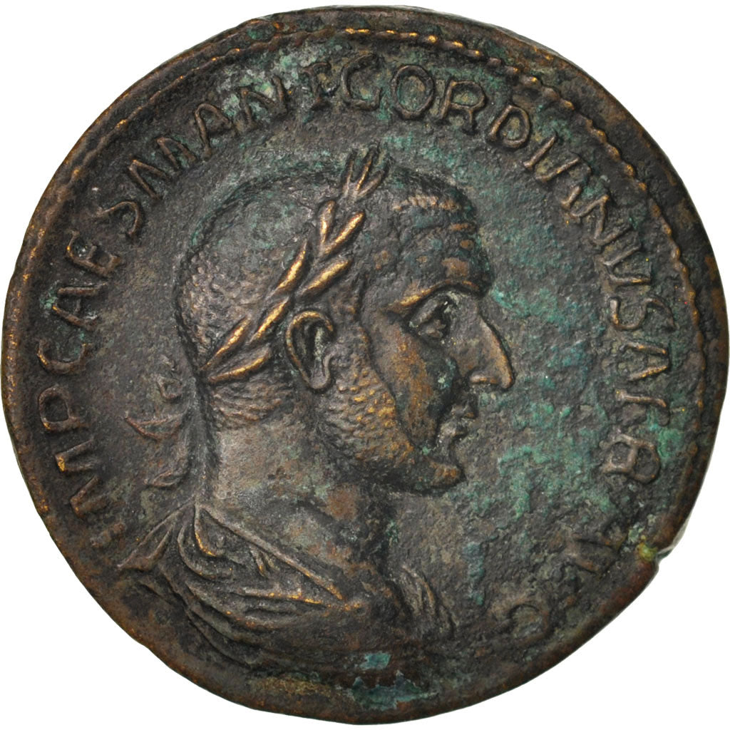 Gordian III, Sestertius, 240, Roma, AU(55-58), Faux moderne