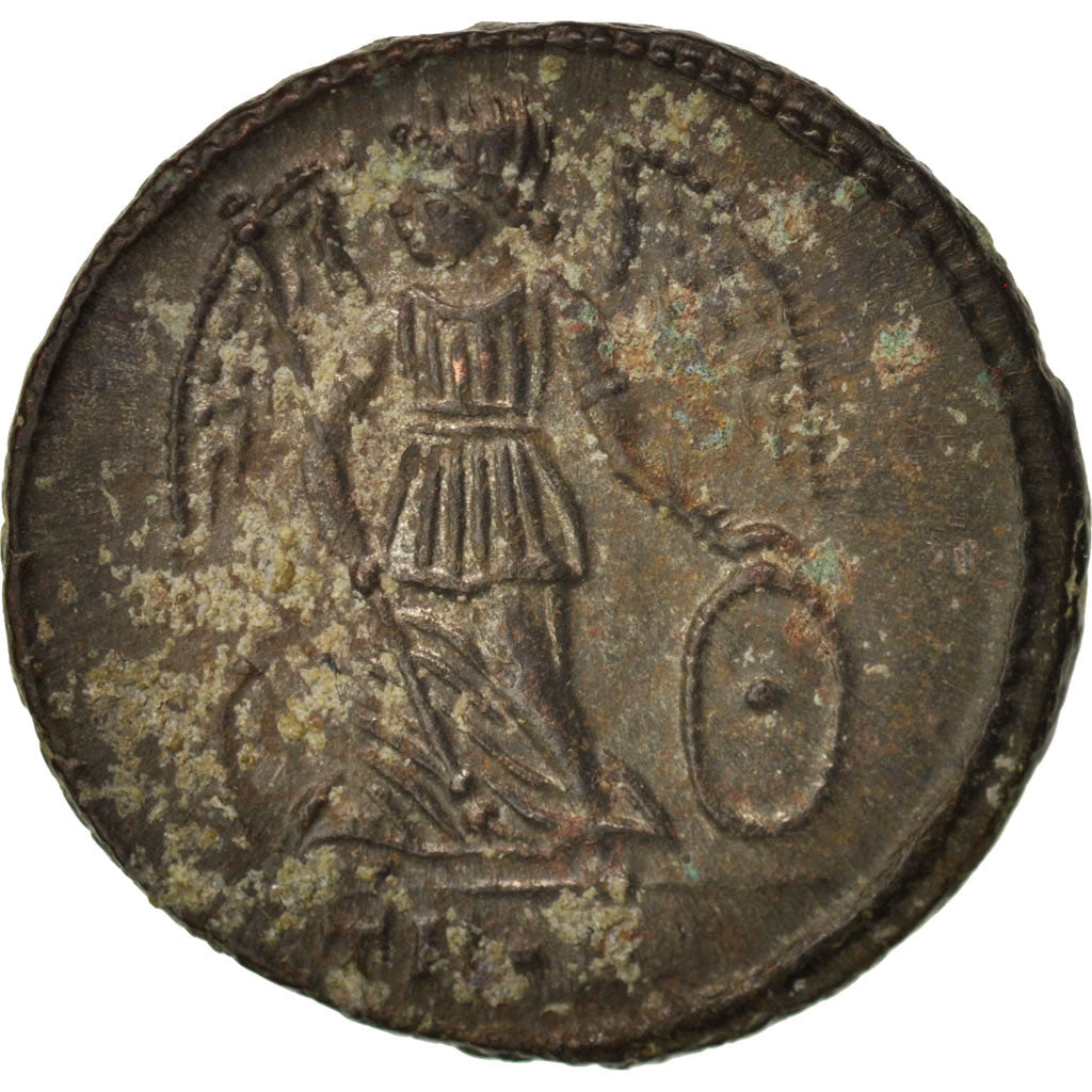 Moneta, Constantine I, Nummus, 332-333, Trier, BB+, Rame, RIC:VII 543 P