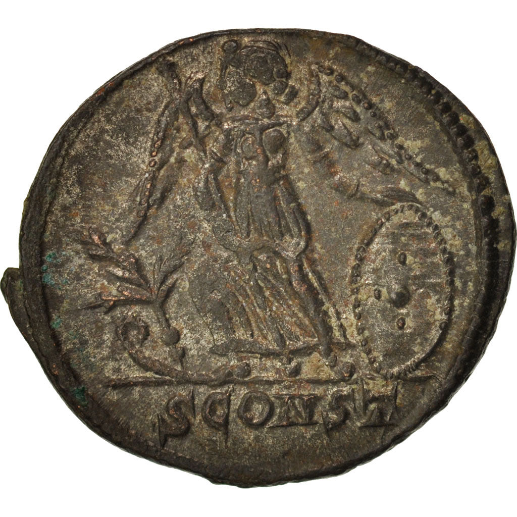Moneda, Constantine I, Nummus, 332-333, Arles, MBC+, Cobre, RIC:VII 369 var.