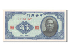 China, 2 Chiao = 20 Cents, 1940, KM #227a, UNC(65-70), L815115T