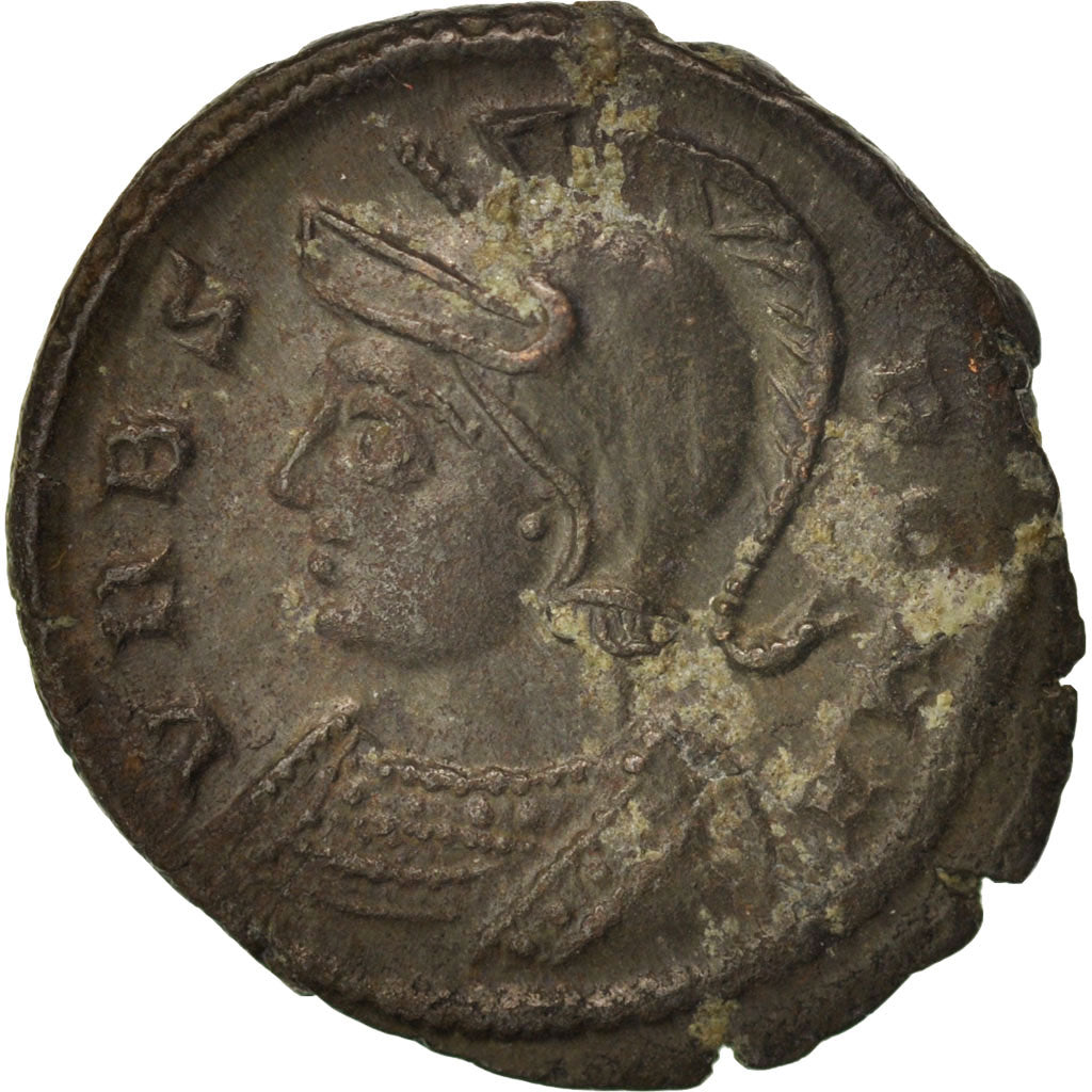 Moneda, Constantine I, Nummus, 333-334, Trier, MBC+, Cobre, RIC:542