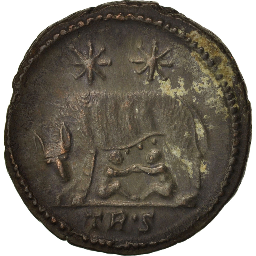 Coin, Constantine I, Nummus, 333-334, Trier, AU(50-53), Copper, RIC:542