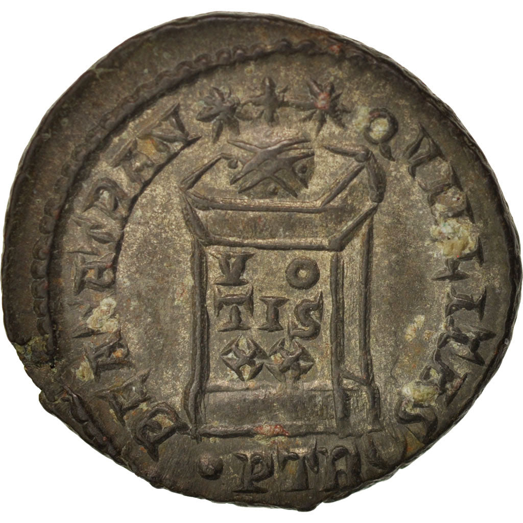 Constantine I, Nummus, 323, Trier, AU(55-58), Copper, RIC:VII 390