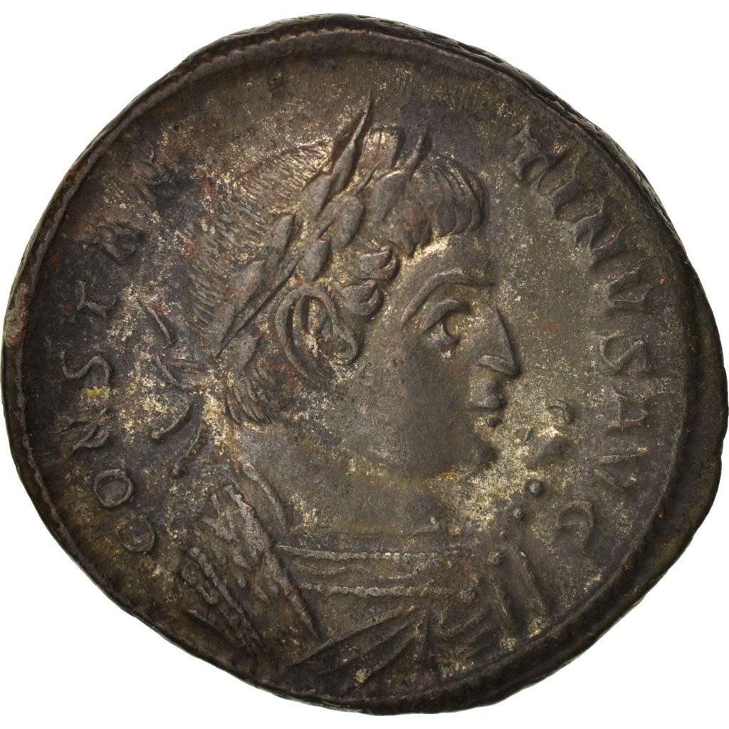 Moneda, Constantine I, Nummus, 322, Trier, EBC, Cobre, RIC:VII 342