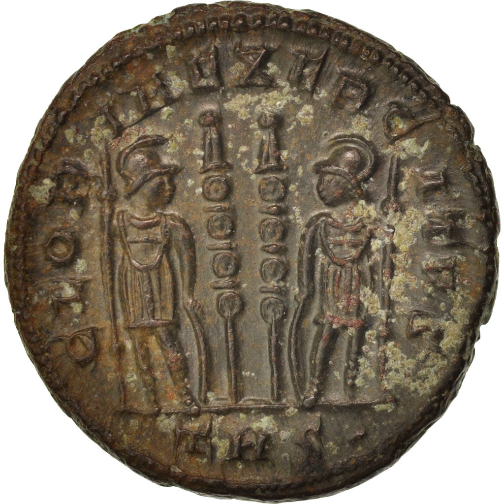 Coin, Constantine II, Nummus, 330-331, Trier, AU(55-58), Copper, RIC:VII 520