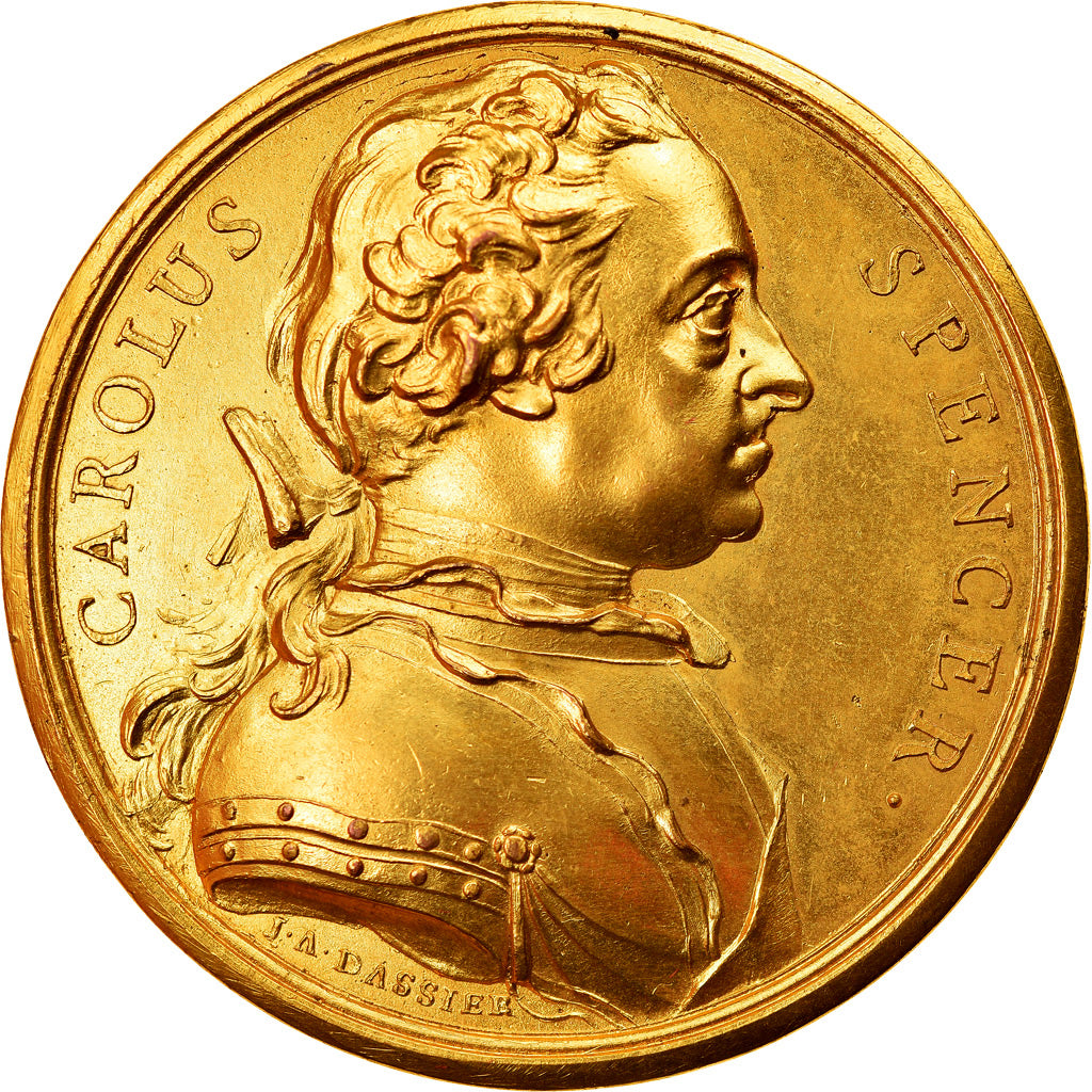 Great Britain, Medal, Charles Spencer, Duke of Marlborough, 1742, Dassier