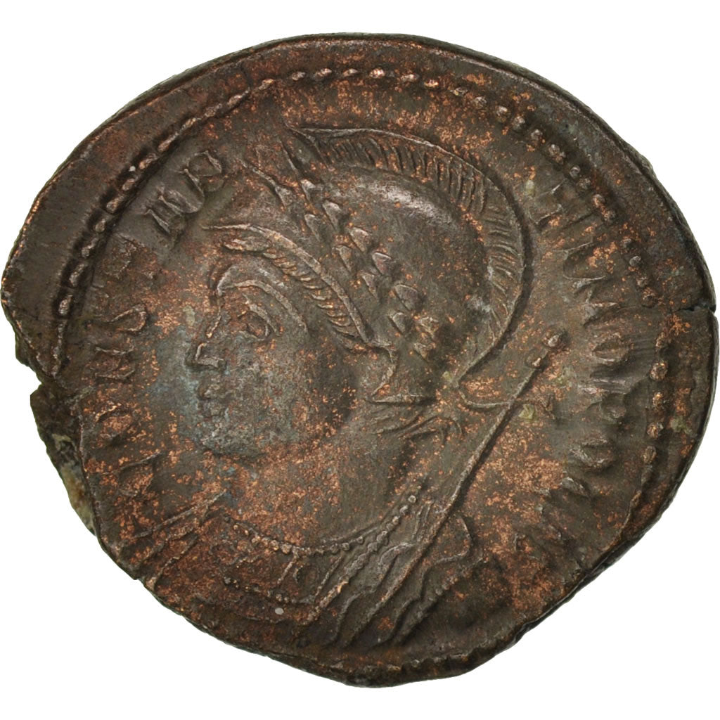Moneda, Constantine I, Nummus, 332-333, Trier, MBC+, Cobre, RIC:VII 543 S