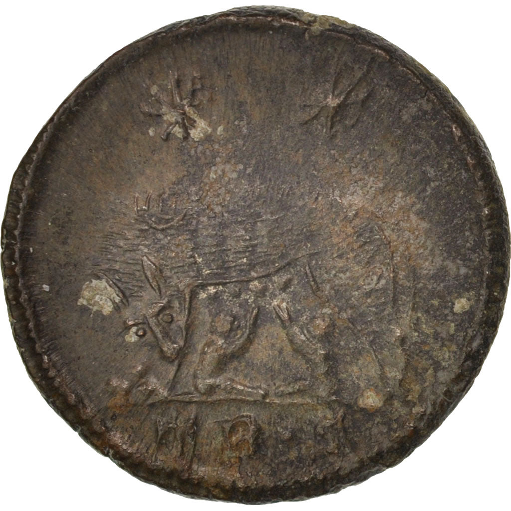 Moneta, Constantine I, Nummus, 333-334, Trier, EF(40-45), Miedź, RIC:542