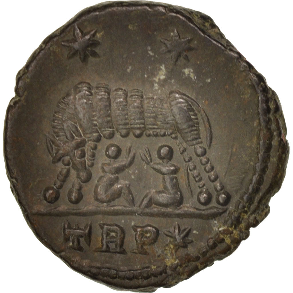 Moneta, Constantine I, Nummus, 332-333, Trier, BB+, Rame, RIC:VII 547 P