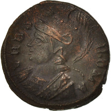 Constantine I, Nummus, 332-333, Trier, AU(50-53), Copper, RIC:VII 542 star