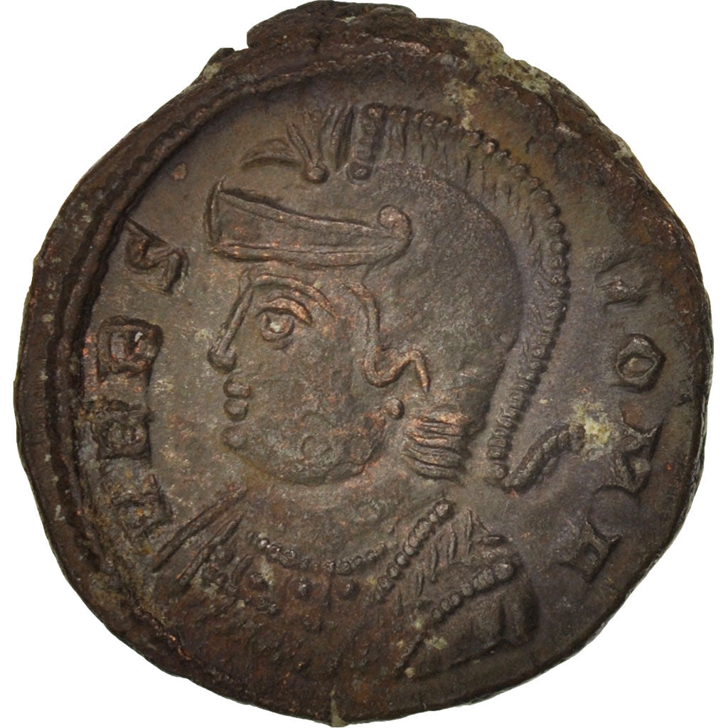 Moneta, Constantine I, Nummus, Trier, BB+, Rame, RIC:VII 522 var.