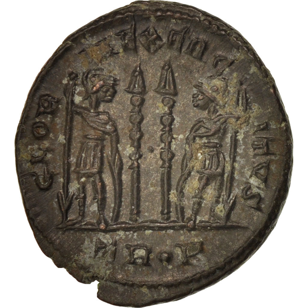 Moneda, Constantine I, Nummus, 330-335, Trier, EBC, Cobre, RIC:VII 537