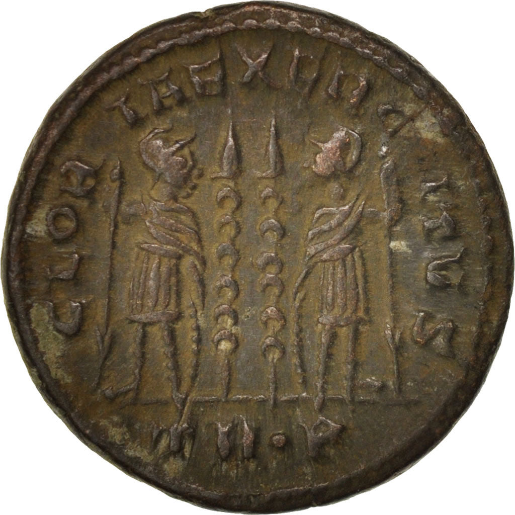 Moneta, Constantine I, Nummus, 330-335, Trier, BB+, Rame, RIC:VII 538