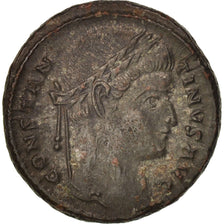 Coin, Constantine I, Nummus, 322, Trier, AU(55-58), Copper, RIC:VII 475