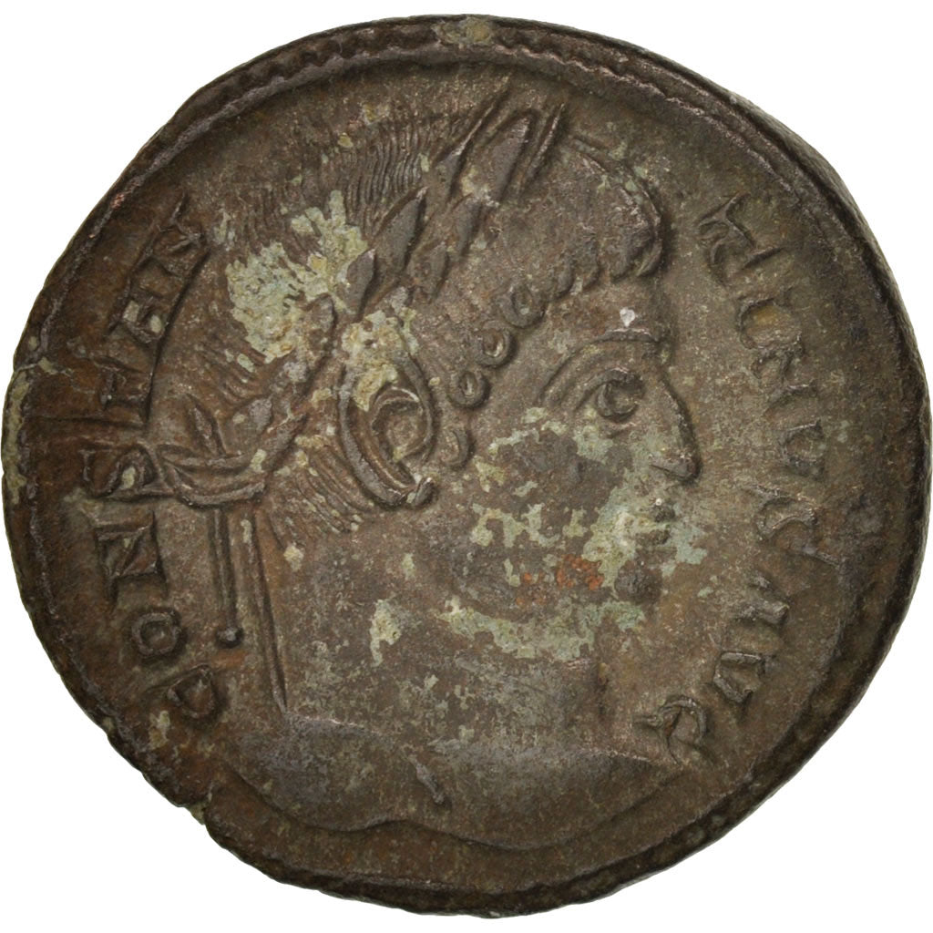 Moneta, Constantine I, Nummus, 322, Trier, BB+, Rame, RIC:VII 475