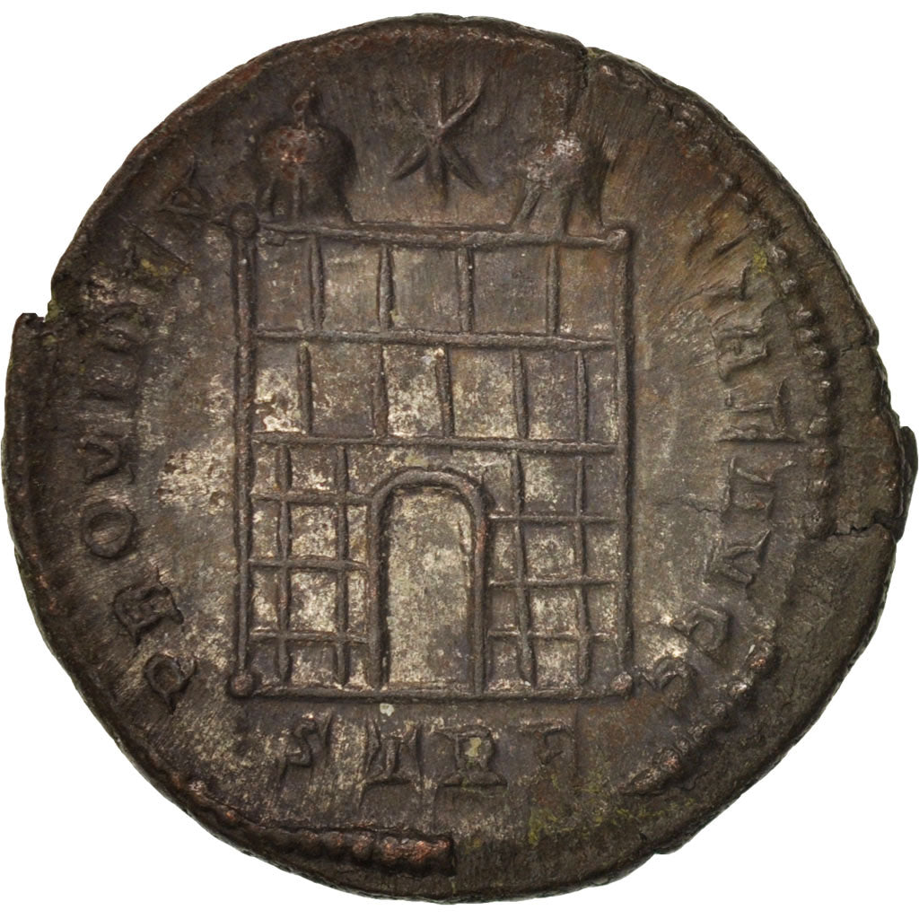 Moneda, Constantine I, Nummus, Trier, MBC+, Cobre, RIC:VII 509 var.