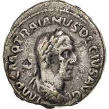 Trajan Decius, Denier, TB+, Cuivre plaqué Argent, Faux moderne
