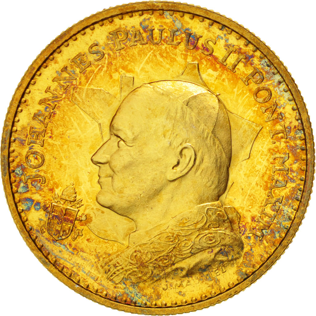 France, Medal, Jean-Paul II, 1986 Ars-Lyon, Religions & beliefs, MS(65-70)