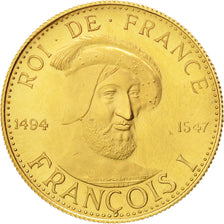 Frankreich, Medal, Roi de France, François Ier, History, STGL, Gold