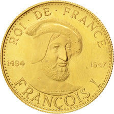 France, Medal, Roi de France, François Ier, History, MS(65-70), Gold