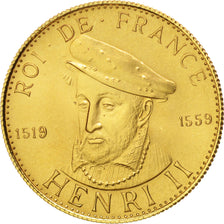 France, Medal, Roi de france, Henri II, History, MS(65-70), Gold