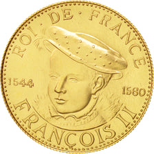 France, Medal, Roi de France, François II, History, MS(65-70), Gold