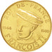 France, Medal, Roi de France, François II, History, MS(65-70), Gold