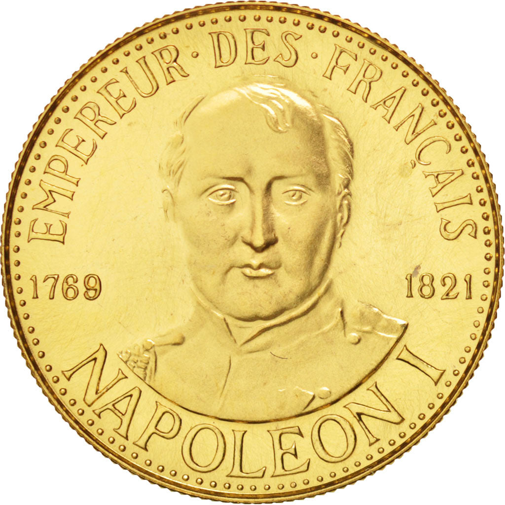 France, Medal, Napoléon Ier, Empereur des Français, History, MS(65-70), Gold