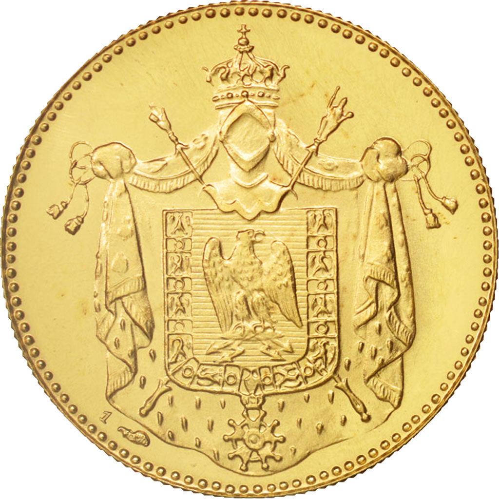 France, Medal, Napoléon Ier, Empereur des Français, History, MS(65-70), Gold