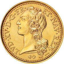 Francia, Medal, Roi de France, Louis XV, History, 1992, FDC, Oro