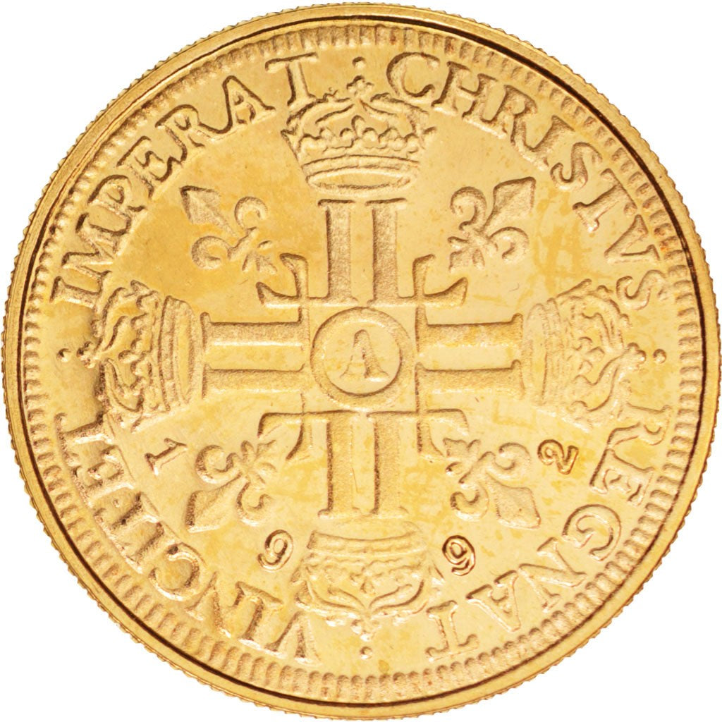 France, Medal, Les rois de France, Louis XIII, Louis XIII, History, 1992