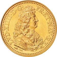 France, Medal, Les rois de France, Louis XIV, Louis XIV, History, 1992