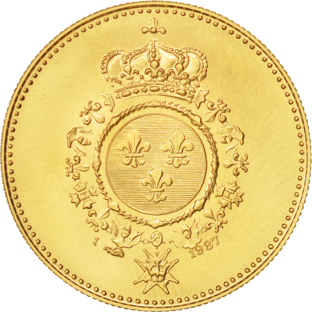 France, Medal, Les rois de France, Louis XIII, Louis XIII, History, FDC, Or