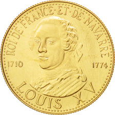 France, Medal, Roi de France, Louis XV, Louis XV, History, FDC, Or