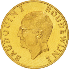 Belgium, Medal, Belgique, Baudouin I, History, 1991, MS(65-70), Gold