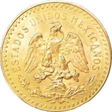 Mexique, République, 50 Pesos or 1927, KM 481